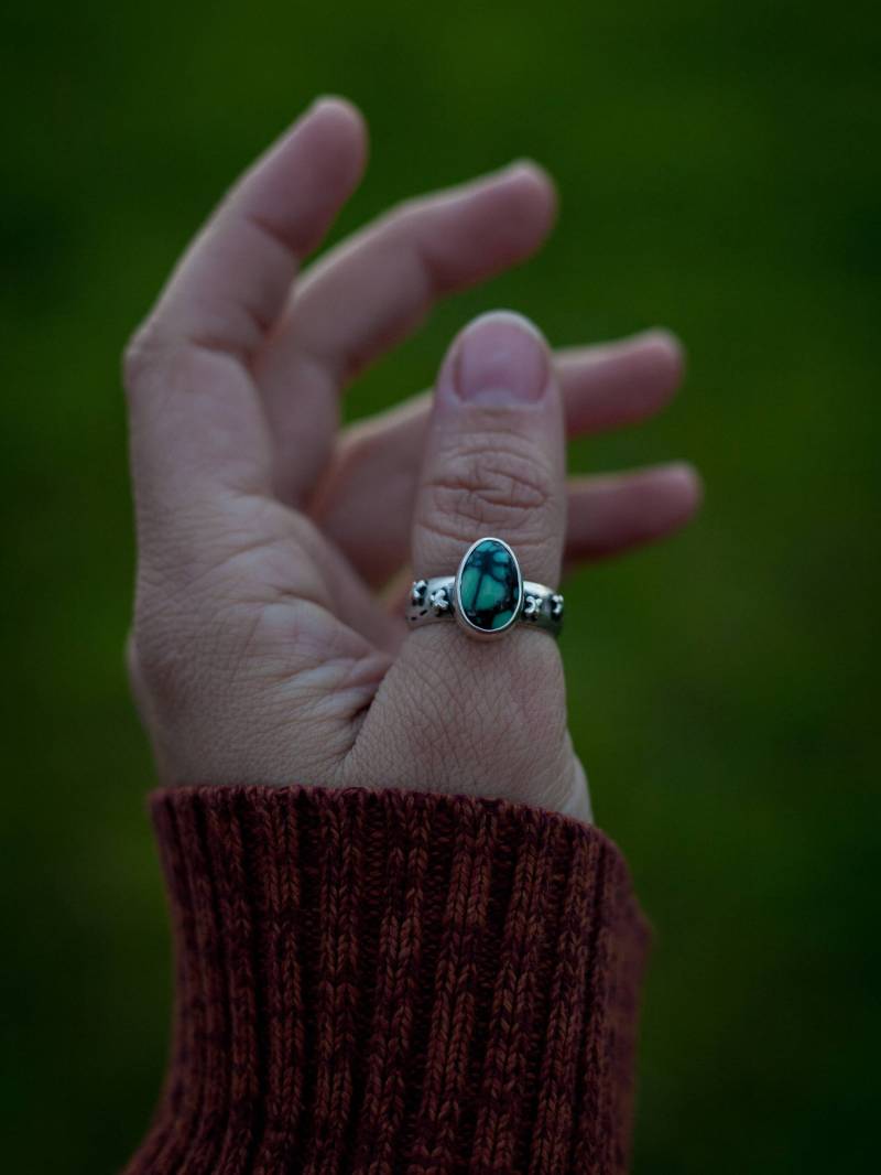 Über Ring - Größe 7, 75 Us Snowville Variscite Über Ring - Größe 7, 75 Us Snowville Variscite von SILENTgDESIGNS