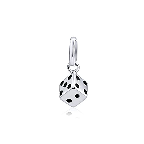 SILVEGO Unisex Anhänger aus 925 Sterling Silber Spielwürfel von SILVEGO