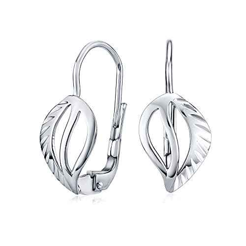 SILVEGO Damen Ohrringe aus 925 Sterling Silber mit dekorativer Gravierung von SILVEGO