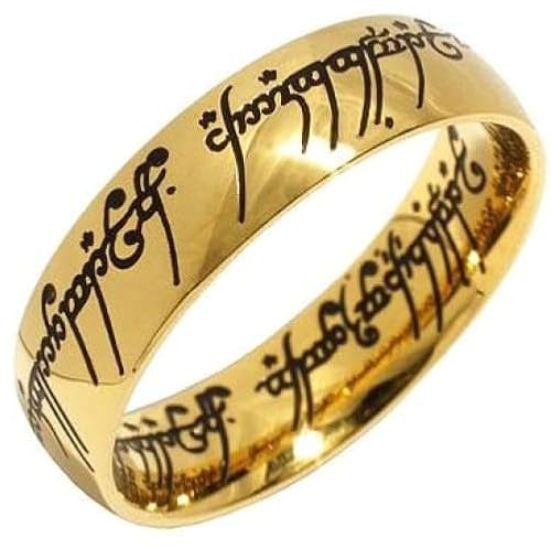 SILVEGO Ring of Power from The Movie Lord of The Rings RRC2210 - Circuit: 68 mm SSL3151-68 Marke, Estándar, Metall, Kein Edelstein SILVEGO Ring of Power from The Movie Lord of The Rings RRC2210 - Circuit: 68 mm SSL3151-68 Marke, Estándar, Metall, Kein Edelstein von SILVEGO