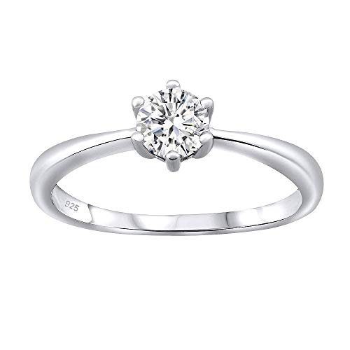 SILVEGO Verlobungsring aus 925 Sterling Silber SOPHIA mit Swarovski Zirconia SILVEGO Verlobungsring aus 925 Sterling Silber SOPHIA mit Swarovski Zirconia von SILVEGO