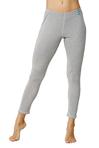 SILVER 25 - Legging - Silbertextilien für Damen mit Neurodermitis - grau 36/38 von SILVER 25