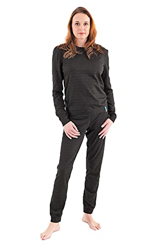 Silverwave Abschirmender Schlafanzug für Damen - schwarz 36/38 von SILVER 25