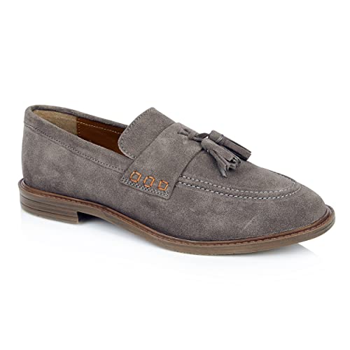 Silver Street London Herren Charleston Slipper, grau, 42 EU von Silver Street London