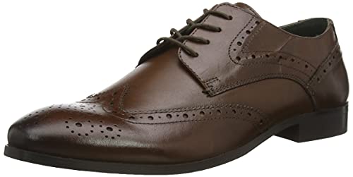 Silver Street London Herren Wilson Brogue-Schuhe, braun, 46.5 EU von Silver Street London