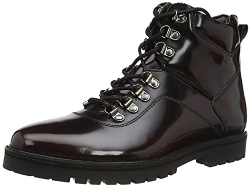 Silver Street London Herren Oslo Stiefelette, burgunderfarben, 44.5 EU von Silver Street London