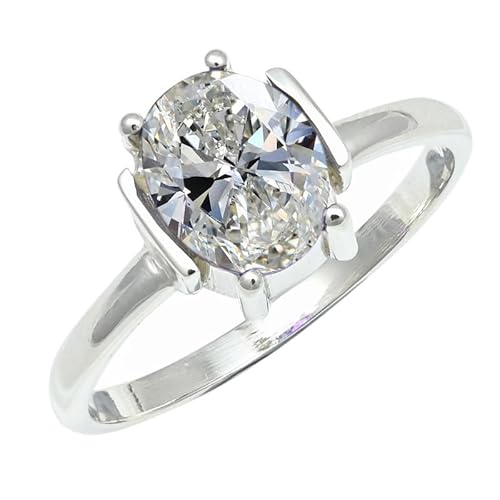 CZ Edelstein für Herren und Damen in allen Größen Sterling Silber Stilvoller Handgefertigter Band Ring Geschenkartikel Schmuck ERG1255AH14_(60 (19.1)) von SILVERNROCK