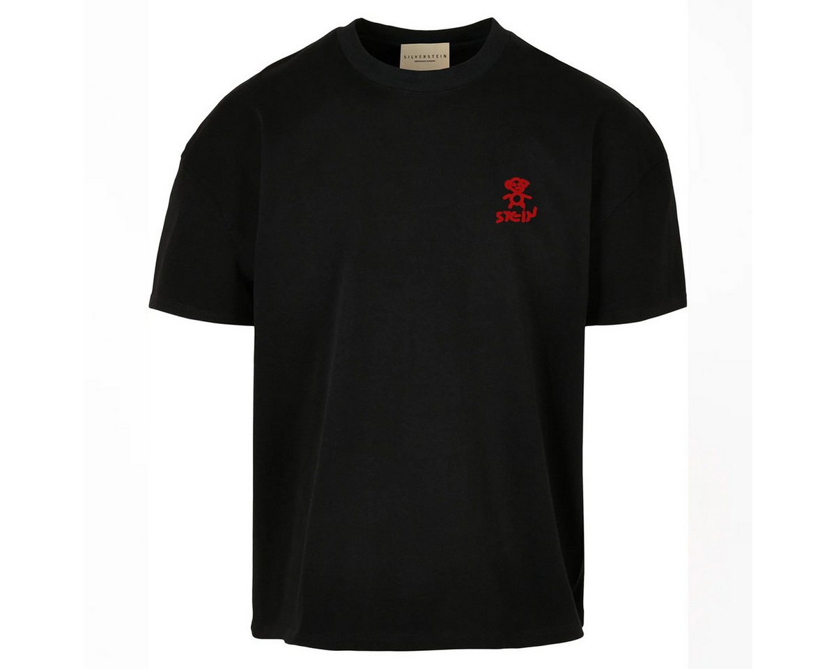 SILVERSTEIN OFFICIAL T-Shirt Black "Monky 2.0" Unisex Herren Damen Unisex Oversized T-Shirt SV-86 von SILVERSTEIN OFFICIAL