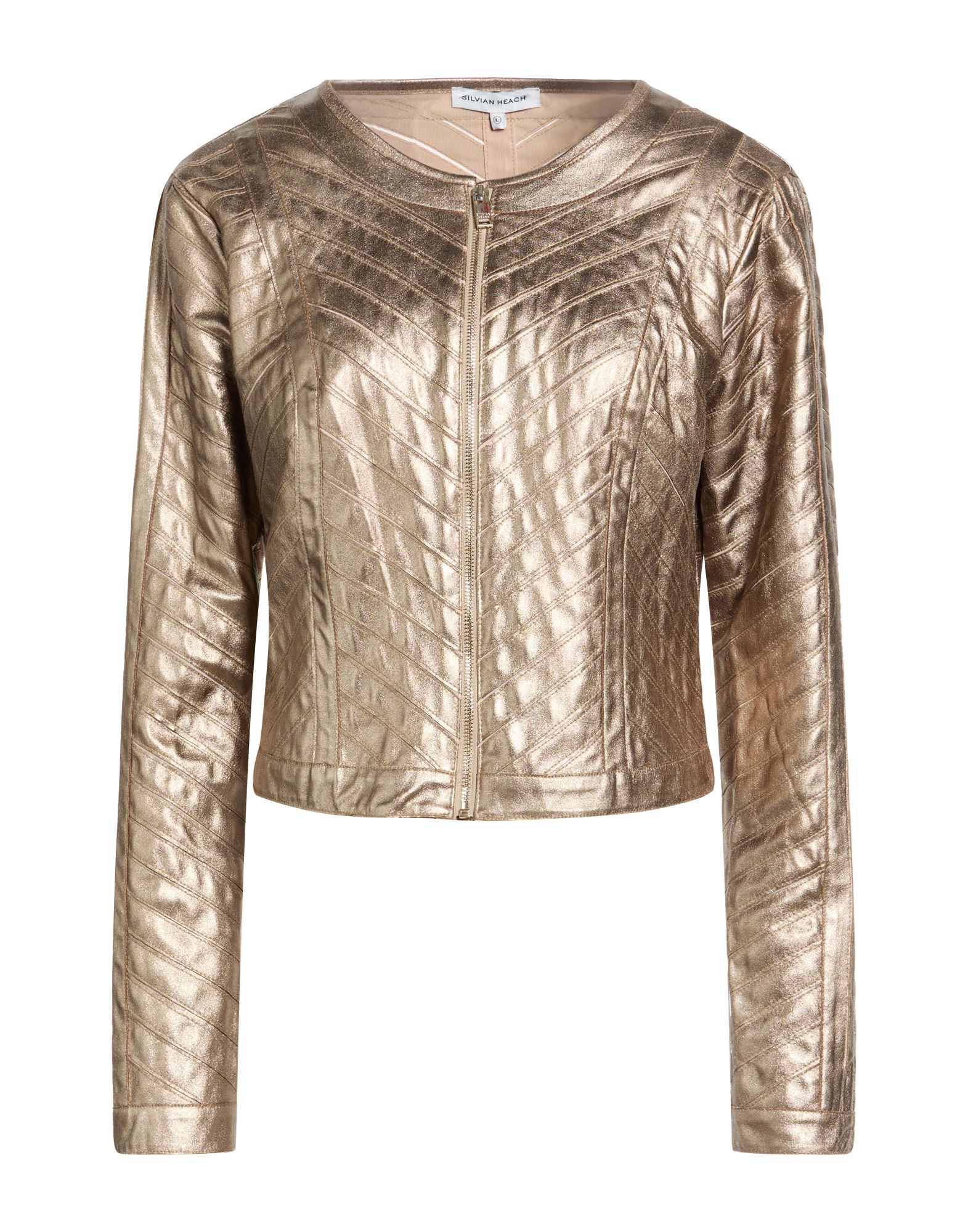 SILVIAN HEACH Jacke & Anorak Damen Gold von SILVIAN HEACH