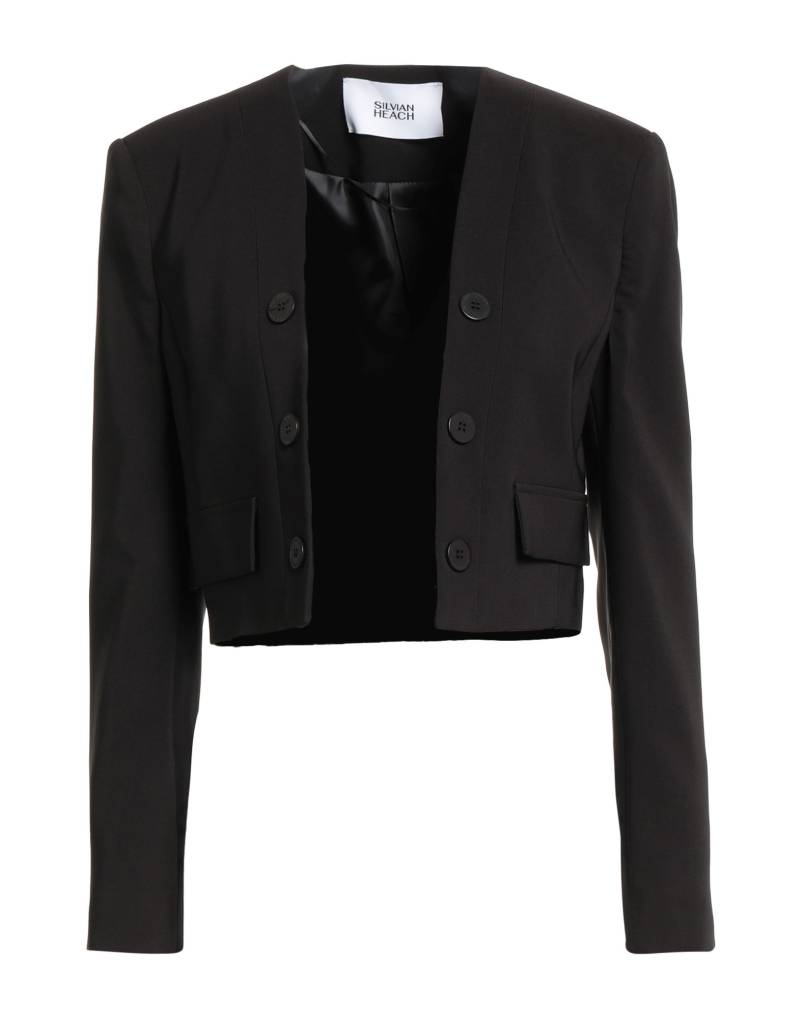 SILVIAN HEACH Jacke & Anorak Damen Schwarz von SILVIAN HEACH