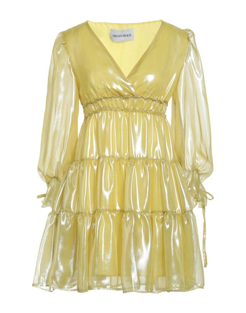 SILVIAN HEACH Mini-kleid Damen Pastellgelb von SILVIAN HEACH