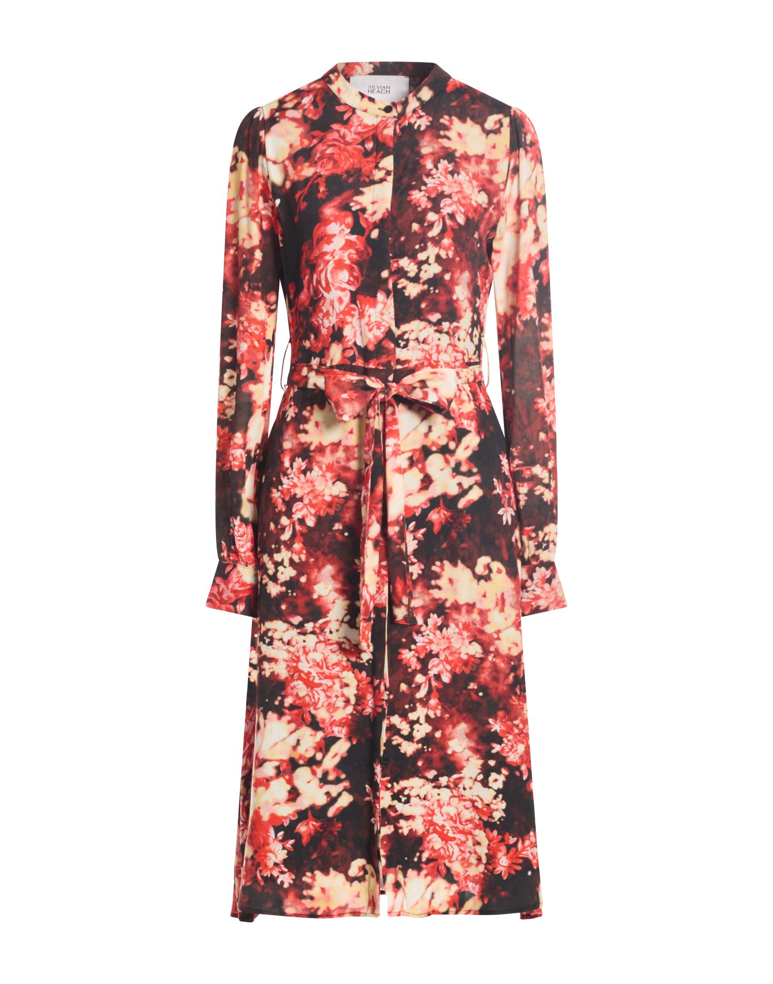 SILVIAN HEACH Midi-kleid Damen Rot von SILVIAN HEACH