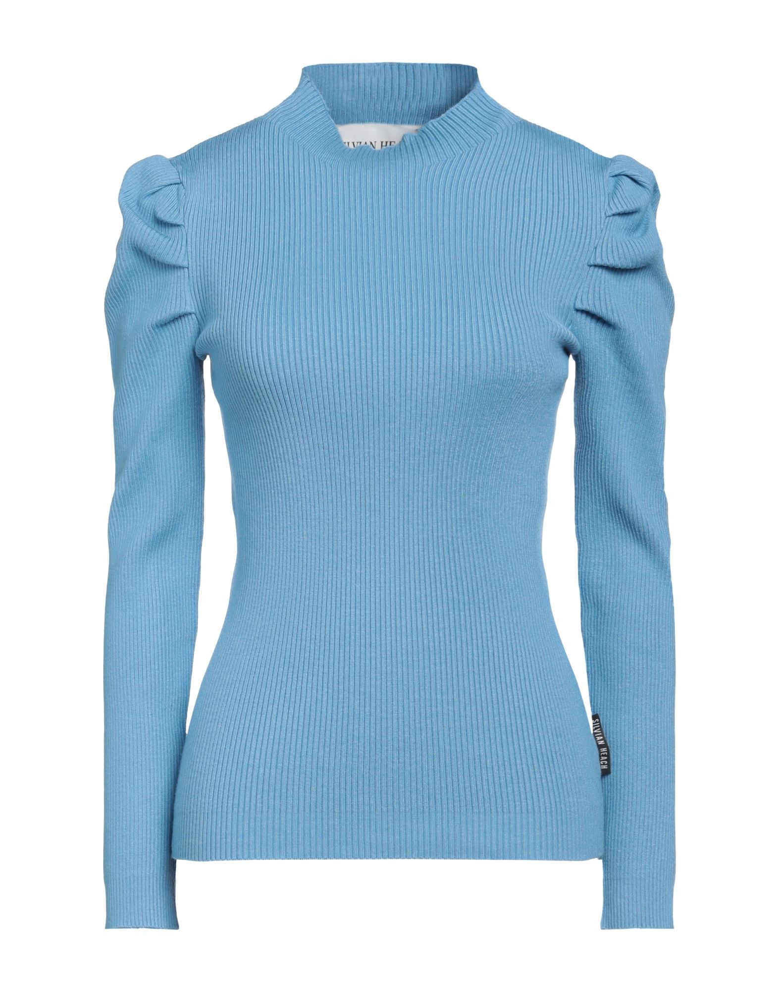 SILVIAN HEACH Rollkragenpullover Damen Himmelblau von SILVIAN HEACH