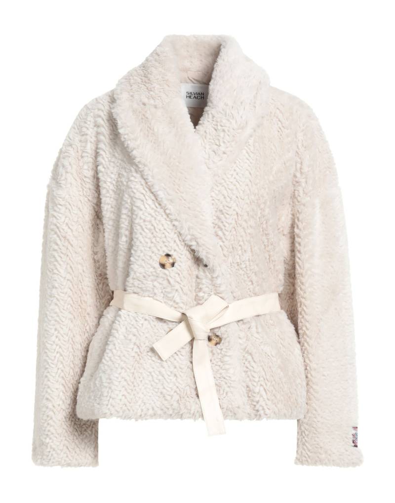 SILVIAN HEACH Shearling- & Kunstfell Damen Off white von SILVIAN HEACH