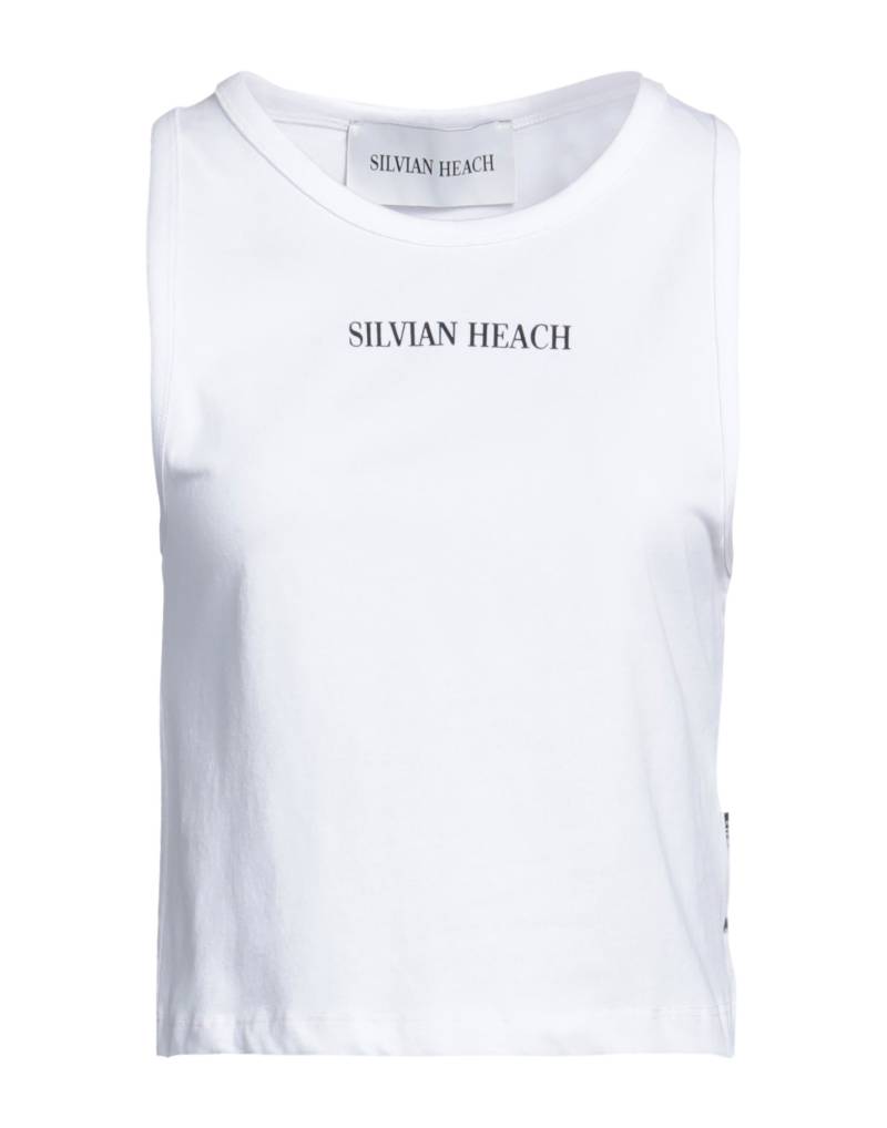 SILVIAN HEACH Tank Top Damen Weiß von SILVIAN HEACH