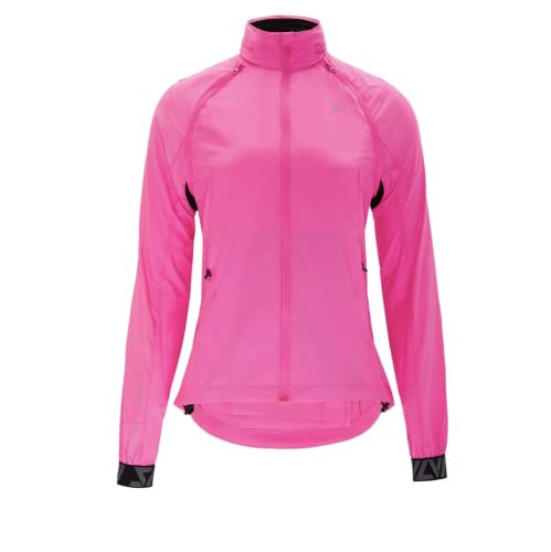 SILVINI VETTA Sportlicher Windbreaker für Damen Windjacke Damen Leicht Fahrradjacke Damen Winddicht Damen Leicht Regenjacke Damen Sport Regenjacke Damen Leichte Laufjacke Damen Regenjacke Beutel von SILVINI