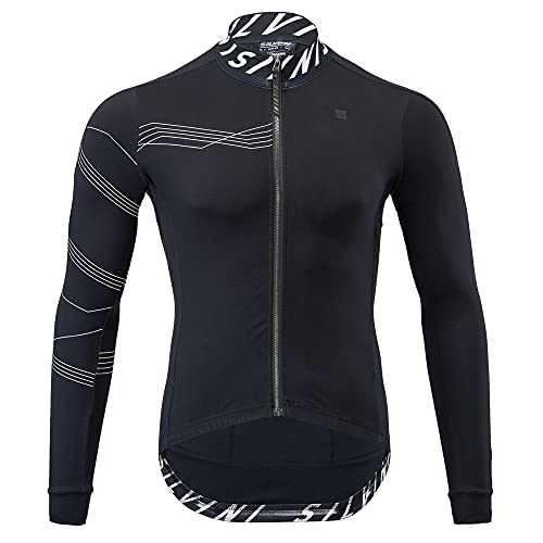 SILVINI Varano Rennrad Trikot Herren Langarm Radtrikot Herren Fahrradtrikot Herren Langarm Fahrrad Oberteil Herren Cycling Jersey von SILVINI