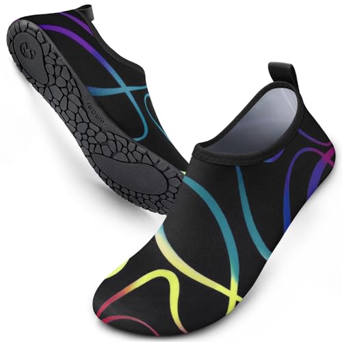 SIMARI Wasserschuhe Damen und Herren, schnelltrocknend, Barfuß, für Outdoor, Strand, Schwimmen, Sport, Yoga, Schnorcheln, SWS001 SIMARI Wasserschuhe Damen und Herren, schnelltrocknend, Barfuß, für Outdoor, Strand, Schwimmen, Sport, Yoga, Schnorcheln, SWS001 von SIMARI