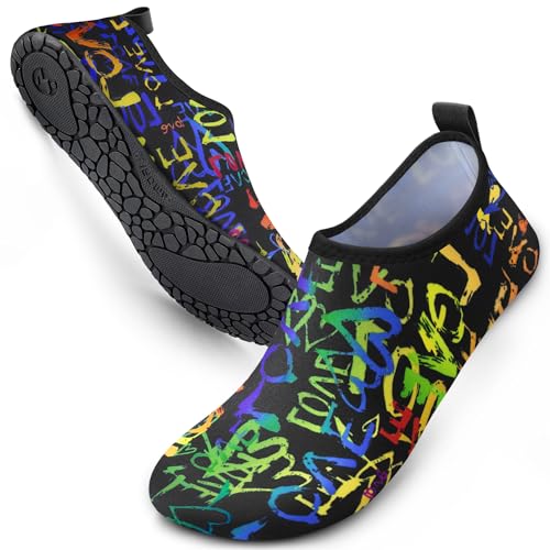 SIMARI Wasserschuhe Damen und Herren, schnelltrocknend, Barfuß, für Outdoor, Strand, Schwimmen, Sport, Yoga, Schnorcheln, SWS001 SIMARI Wasserschuhe Damen und Herren, schnelltrocknend, Barfuß, für Outdoor, Strand, Schwimmen, Sport, Yoga, Schnorcheln, SWS001 von SIMARI