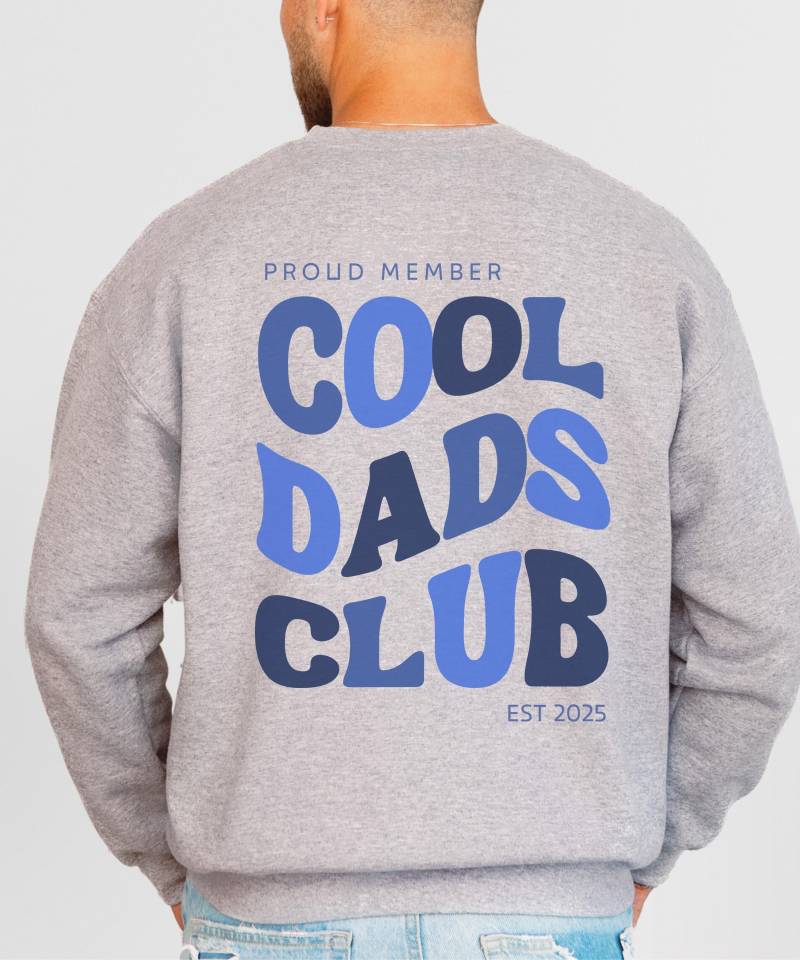 Personalisierter Pullover Cool Dads Club | Papa Sweatshirt Geschenk Geburt & Geburtstag, Geschenkidee Weihnachten Für "Besten Der Welt" von SIMASIMPLETHINGS