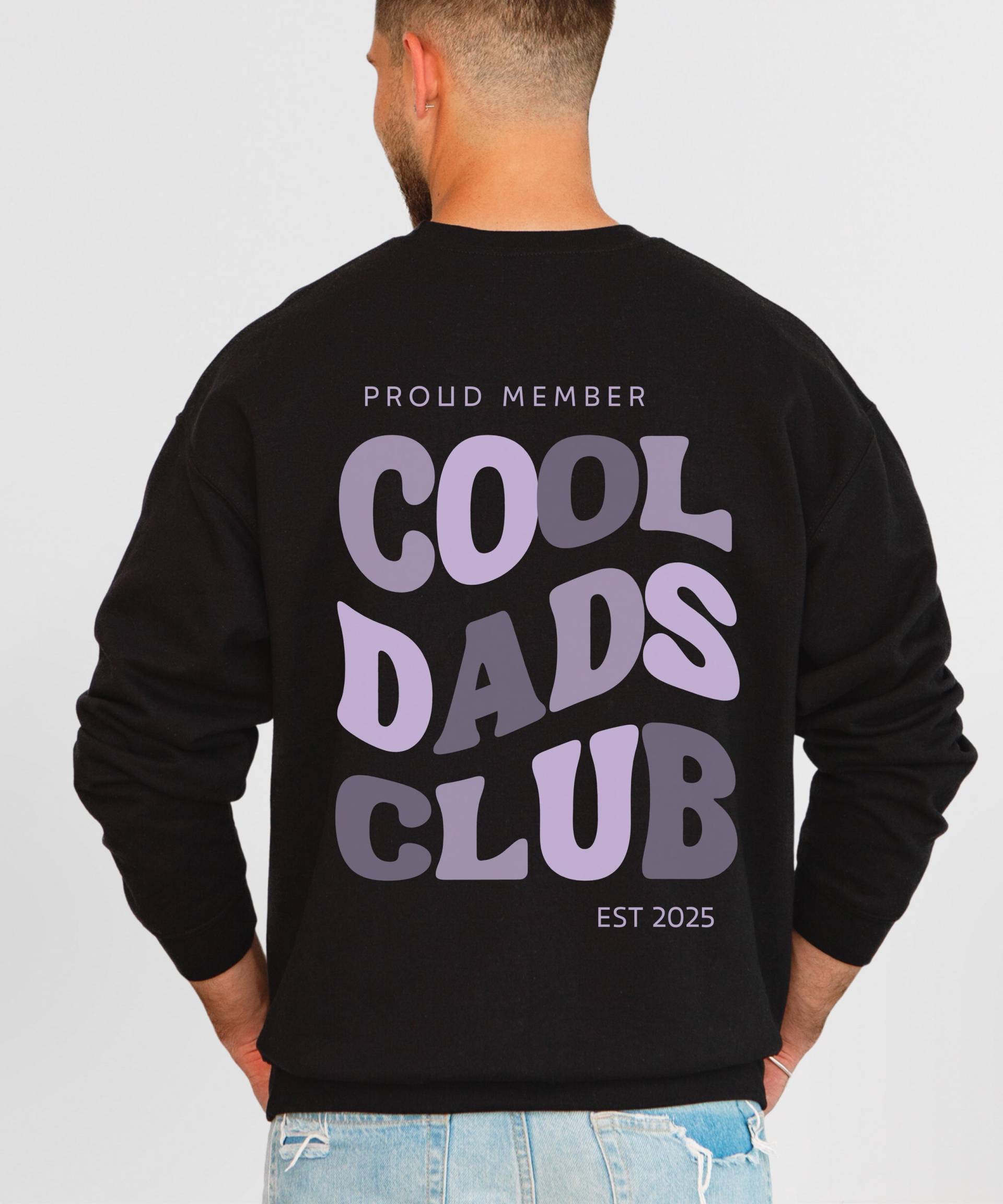 Personalisierter Pullover Cool Dads Club | Papa Sweatshirt Geschenk Geburt & Geburtstag, Geschenkidee Weihnachten Für "Besten Der Welt" von SIMASIMPLETHINGS