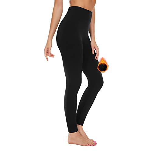 SIMIYA Thermo Leggings Damen GefüTtert - High Waist Thermohose Damen Bequeme Winter Thermoleggins Weich und Atmungsaktiv Lange Unterhose für Damen von SIMIYA