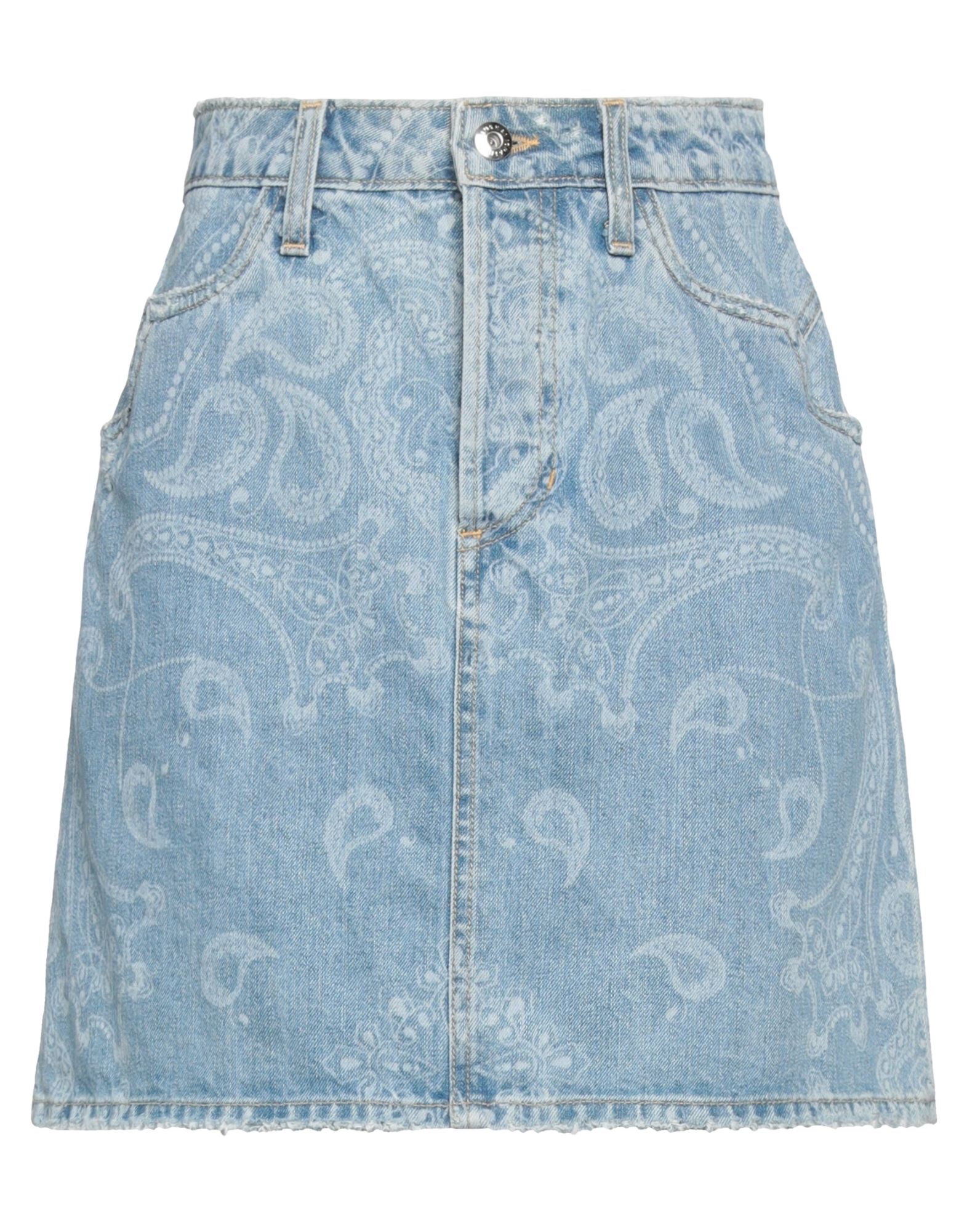 SIMKHAI Jeansrock Damen Blau von SIMKHAI