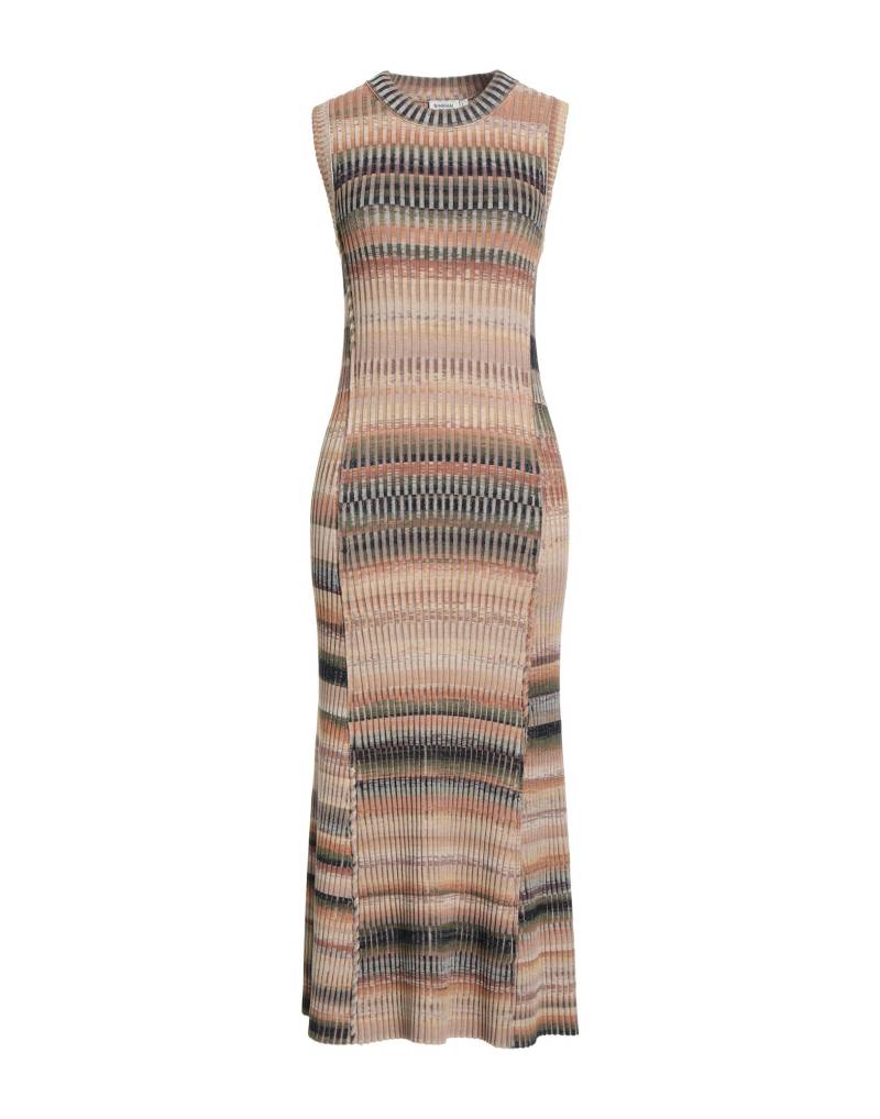 SIMKHAI Midi-kleid Damen Braun SIMKHAI Midi-kleid Damen Braun von SIMKHAI