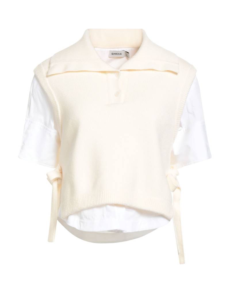 SIMKHAI Pullover Damen Cremeweiß von SIMKHAI