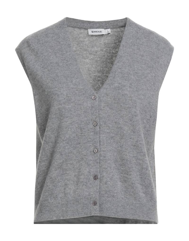 SIMKHAI Strickjacke Damen Grau von SIMKHAI