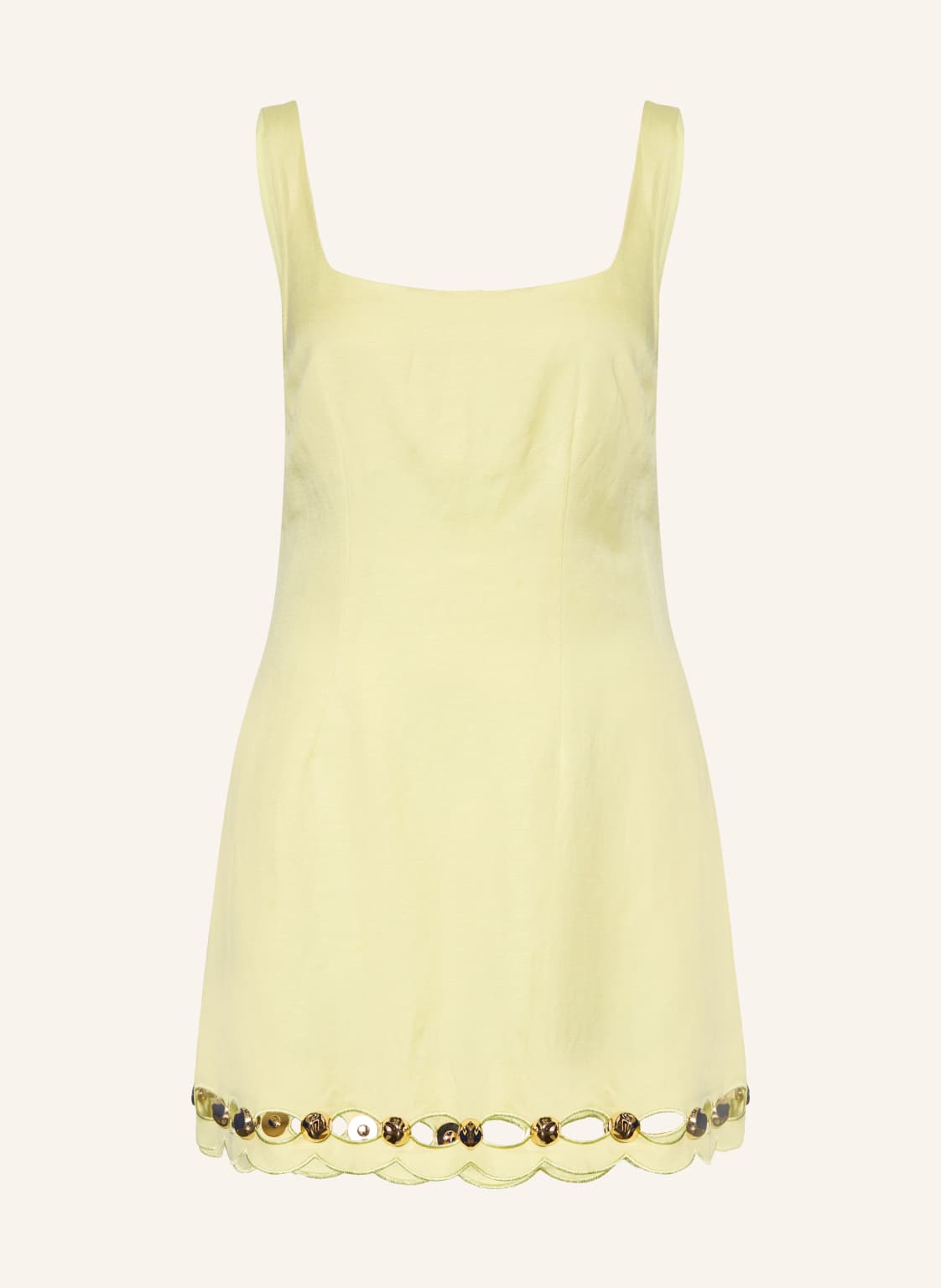 Simkhai Etuikleid Lindley Mit Leinen Und Nieten gruen von SIMKHAI