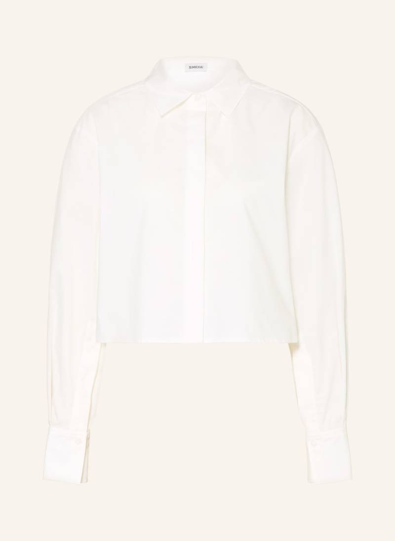 Simkhai Hemdbluse Renata weiss von SIMKHAI