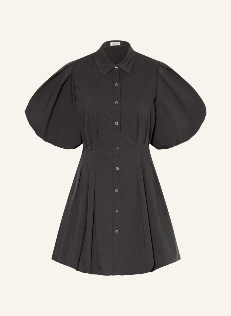 Simkhai Hemdblusenkleid Cleo schwarz von SIMKHAI