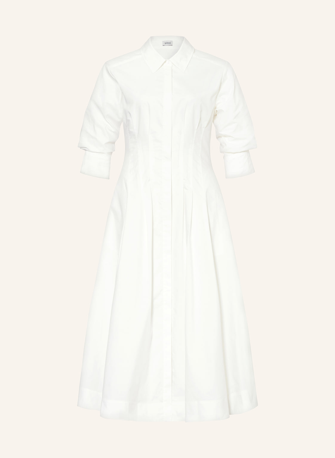Simkhai Hemdblusenkleid Jazz Mit 3/4-Arm weiss von SIMKHAI