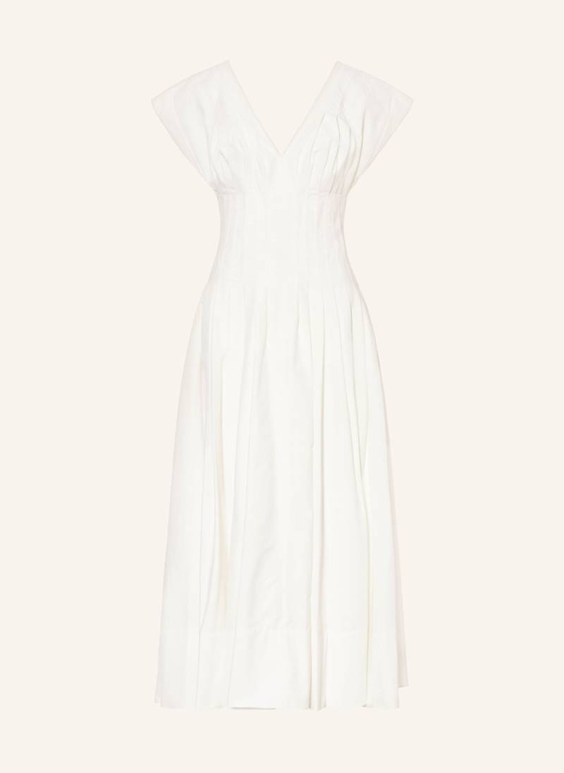 Simkhai Plisseekleid Nina weiss von SIMKHAI