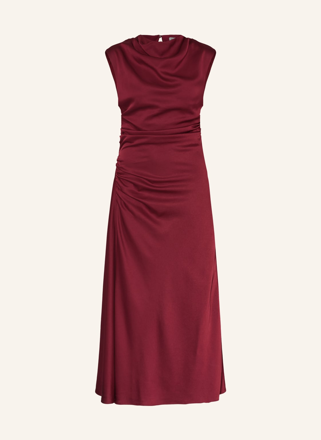 Simkhai Satinkleid Burke rot von SIMKHAI