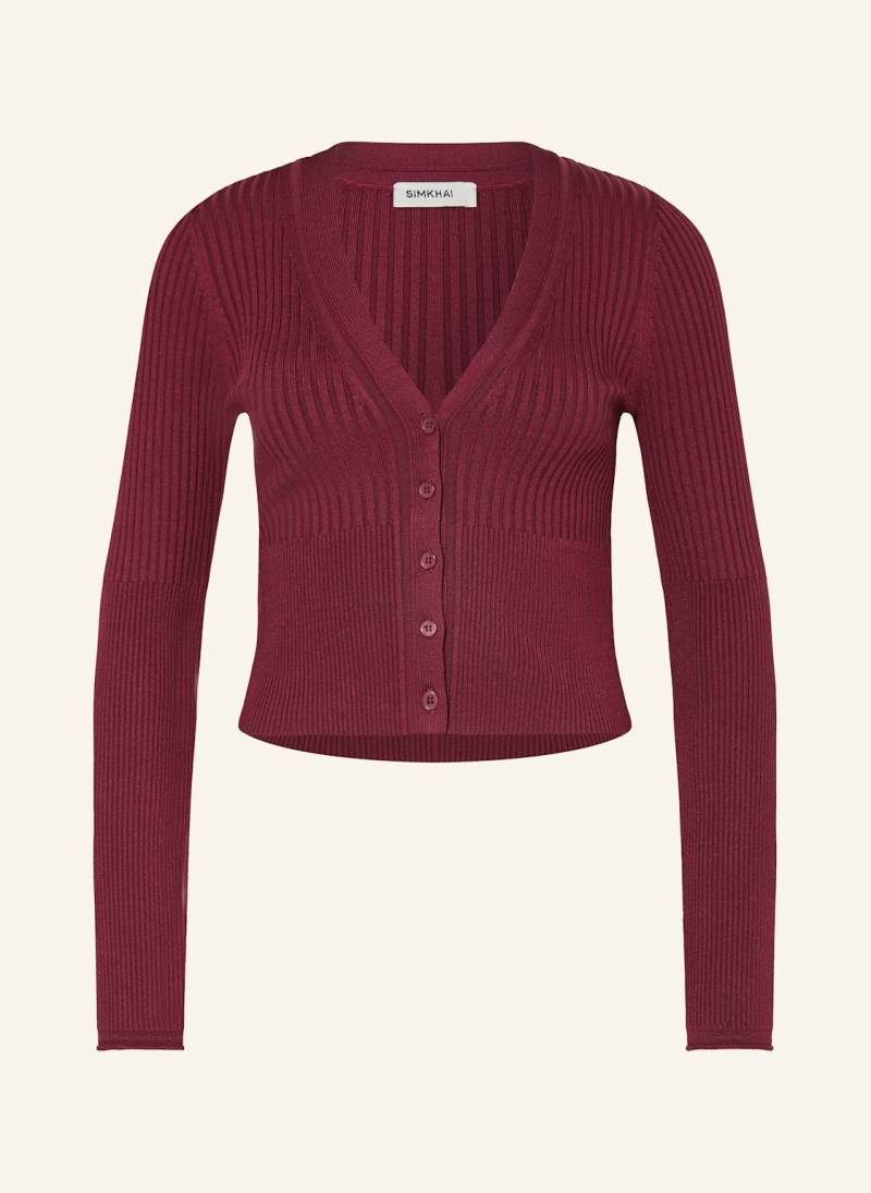 Simkhai Strickjacke Ailany rot von SIMKHAI