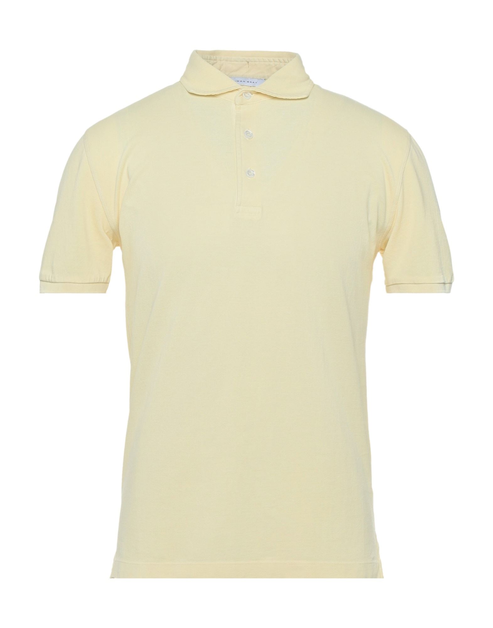 SIMON GRAY. Poloshirt Herren Hellgelb von SIMON GRAY.