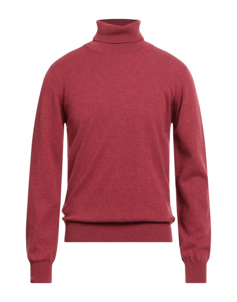 SIMON GRAY. Rollkragenpullover Herren Ziegelrot von SIMON GRAY.