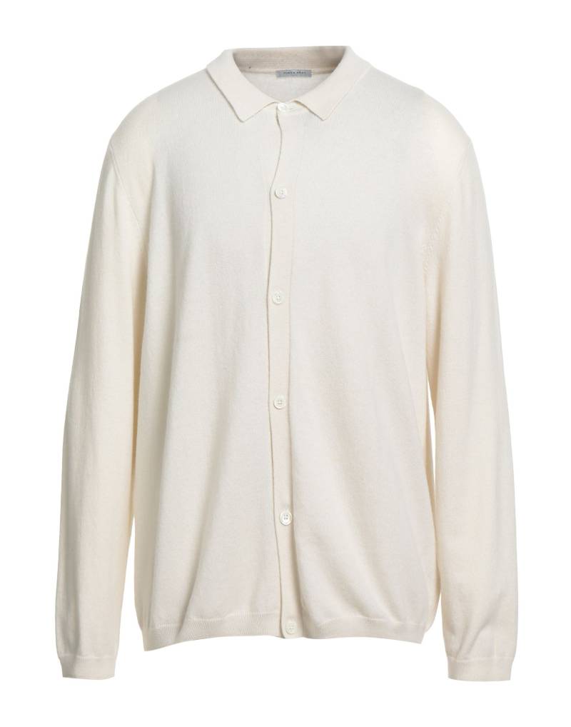 SIMON GRAY. Strickjacke Herren Elfenbein von SIMON GRAY.