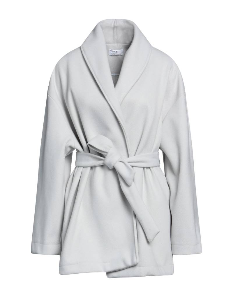 SIMONA A Mantel Damen Hellgrau von SIMONA A