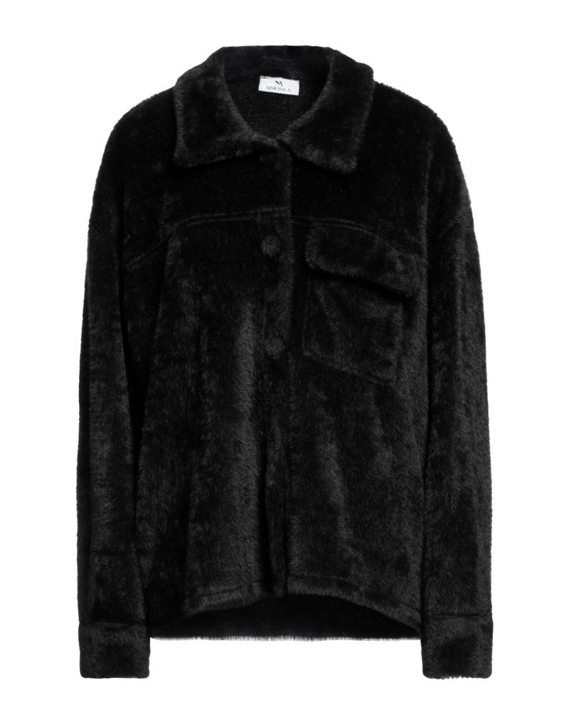 SIMONA A Shearling- & Kunstfell Damen Schwarz von SIMONA A