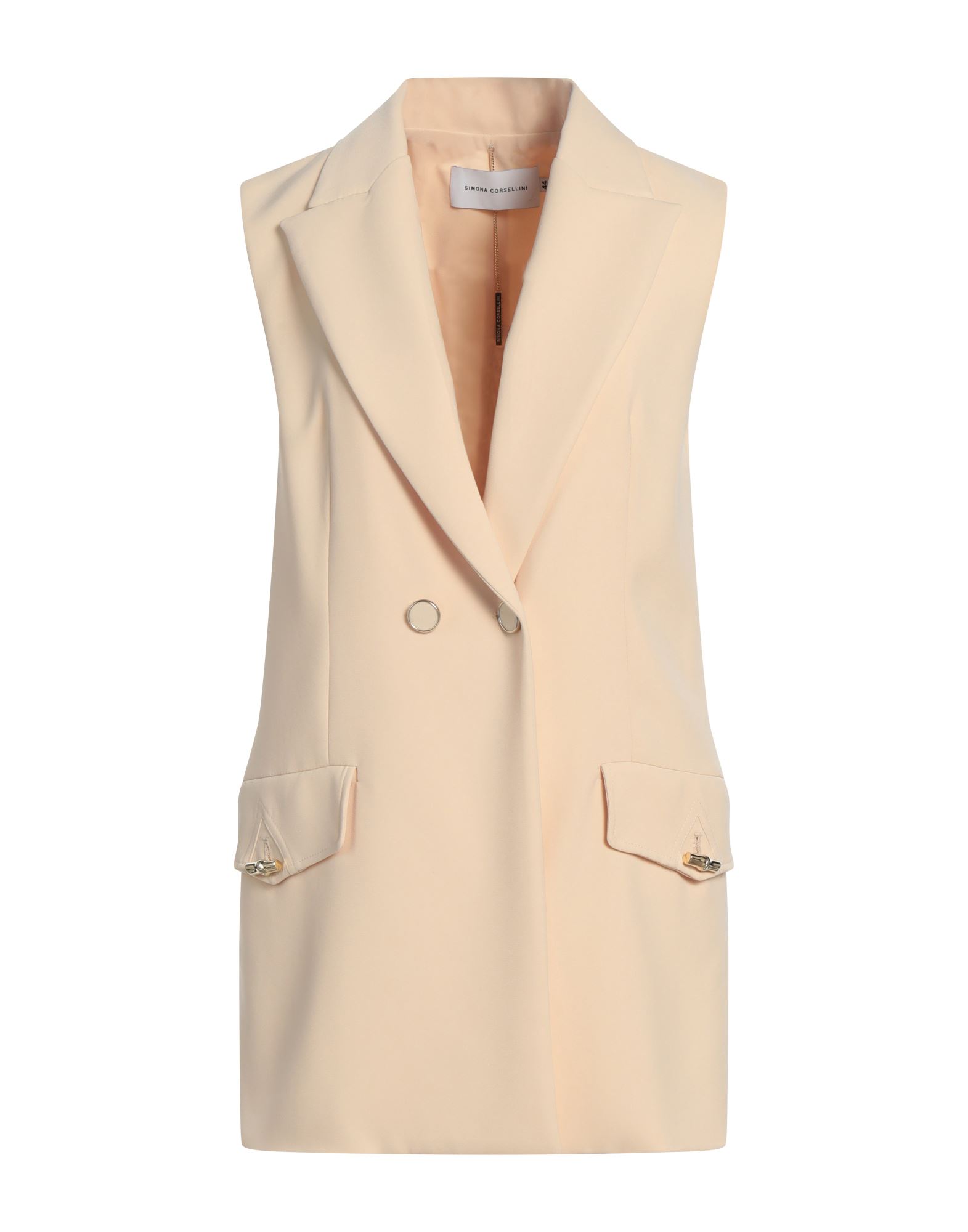 SIMONA CORSELLINI Blazer Damen Beige von SIMONA CORSELLINI