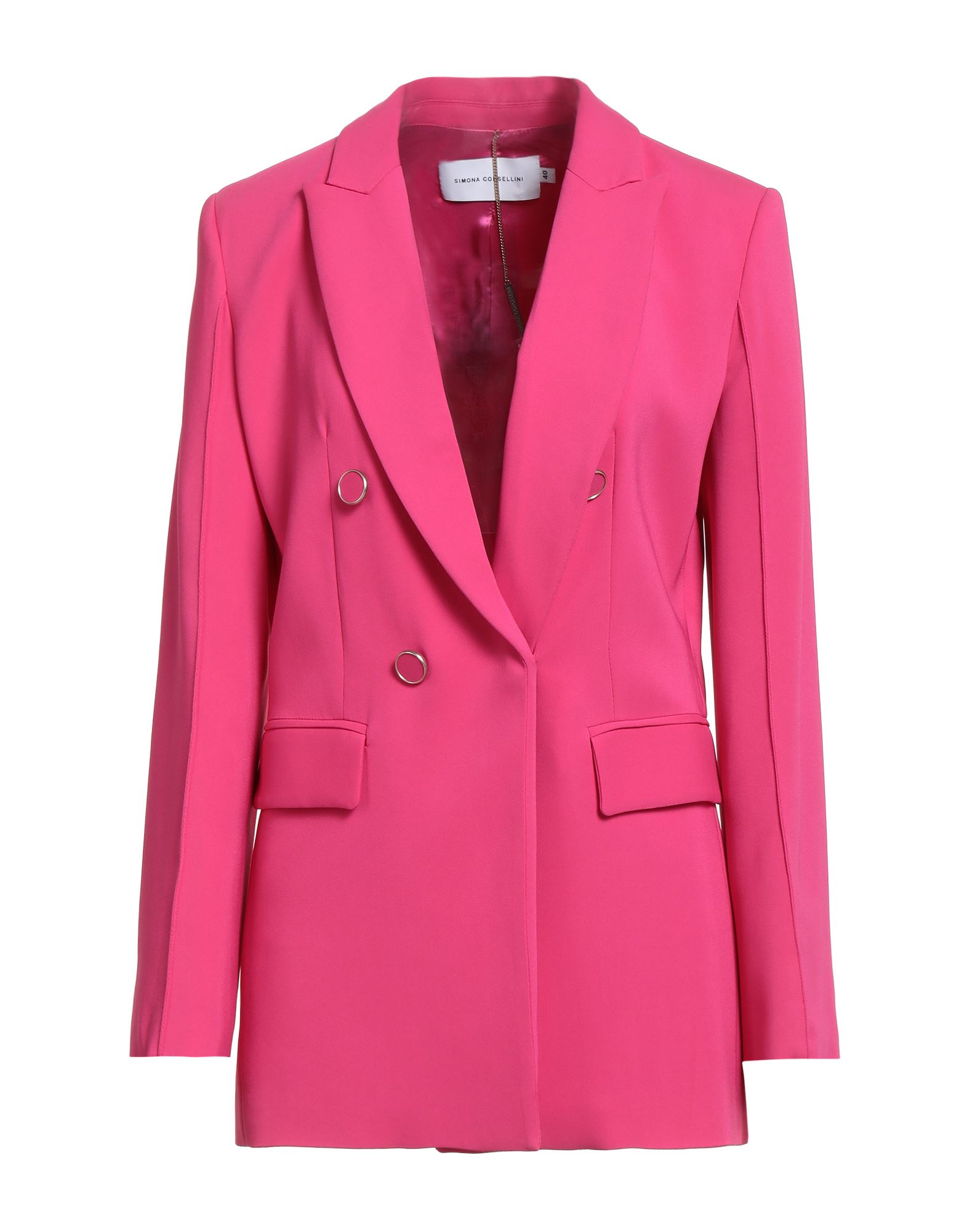 SIMONA CORSELLINI Blazer Damen Fuchsia SIMONA CORSELLINI Blazer Damen Fuchsia von SIMONA CORSELLINI