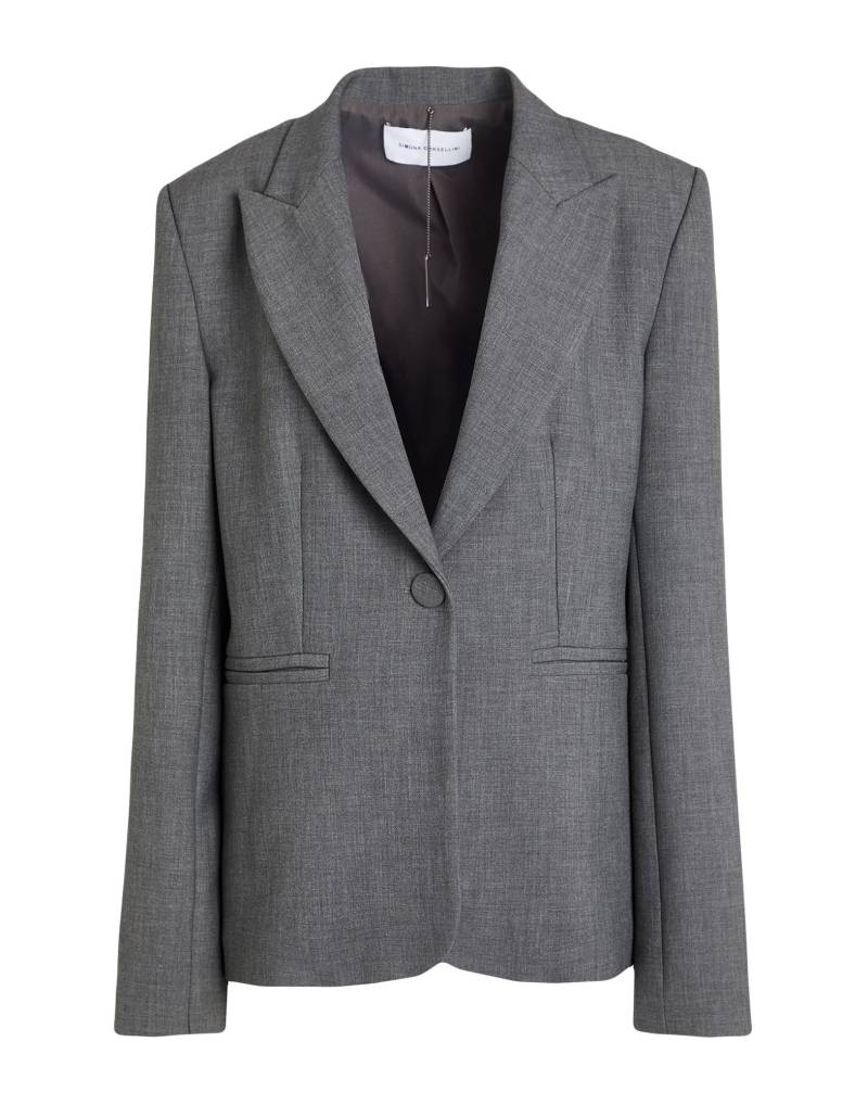 SIMONA CORSELLINI Blazer Damen Grau von SIMONA CORSELLINI