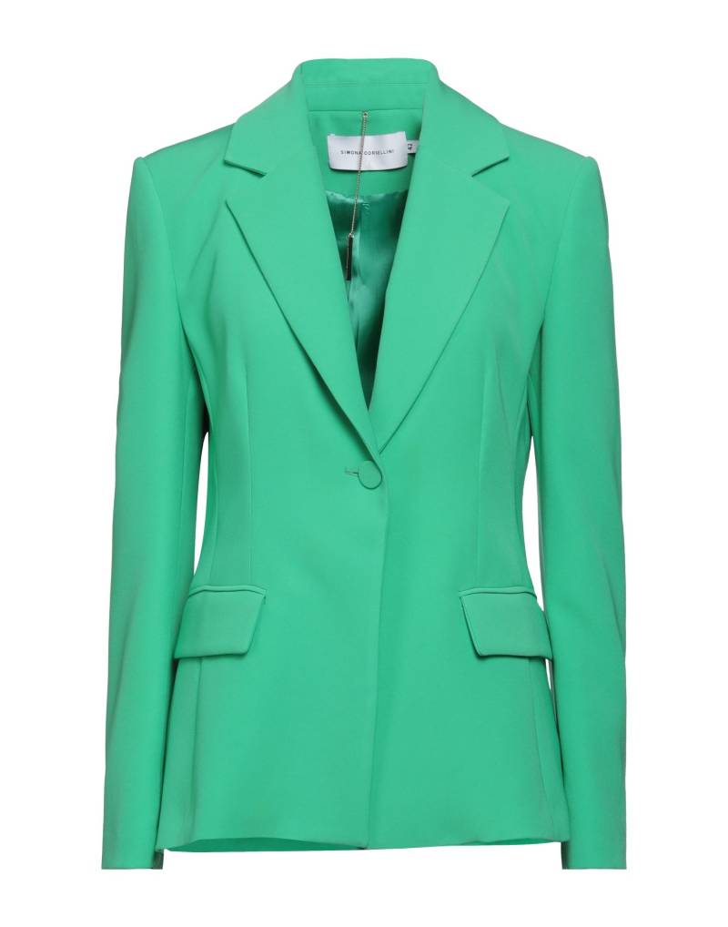SIMONA CORSELLINI Blazer Damen Grün von SIMONA CORSELLINI