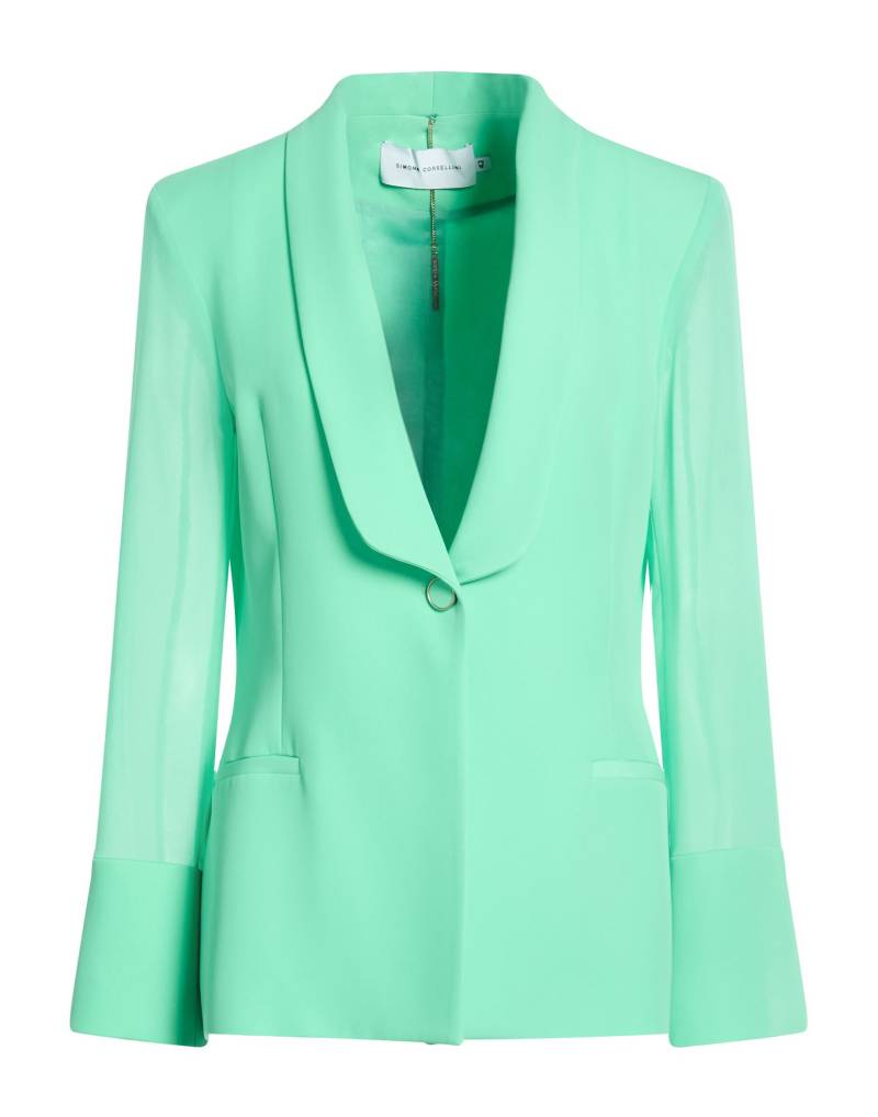 SIMONA CORSELLINI Blazer Damen Grün von SIMONA CORSELLINI