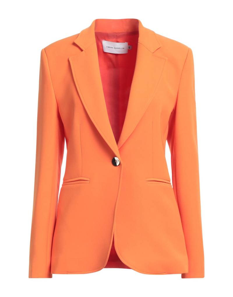 SIMONA CORSELLINI Blazer Damen Orange von SIMONA CORSELLINI