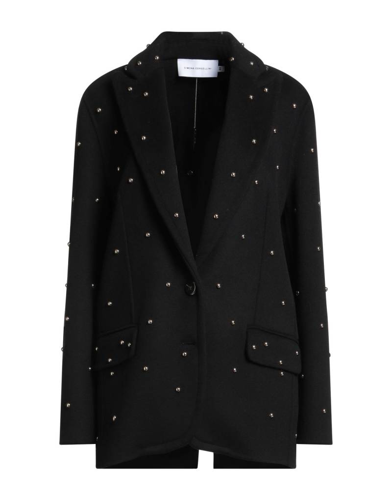 SIMONA CORSELLINI Blazer Damen Schwarz von SIMONA CORSELLINI