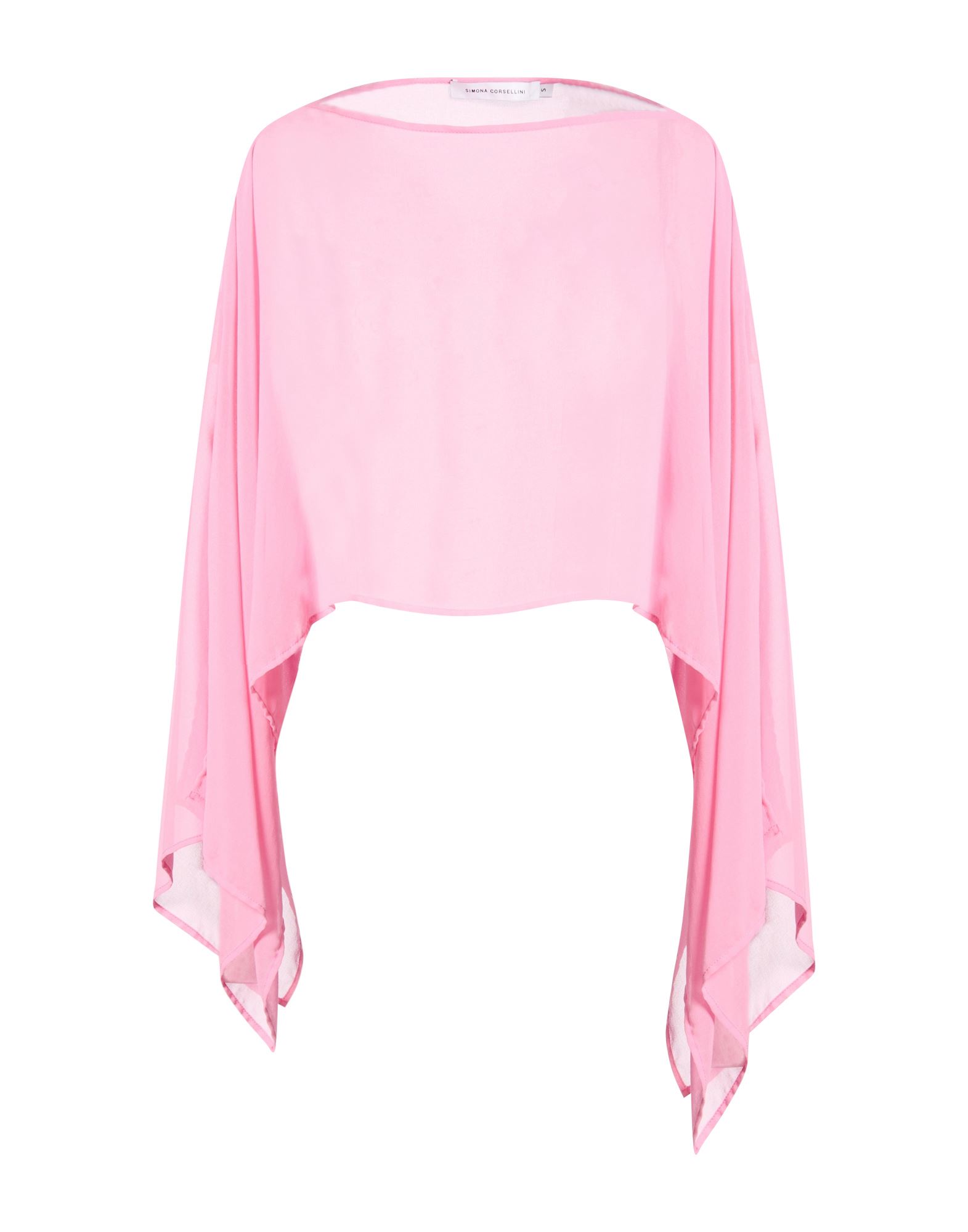 SIMONA CORSELLINI Cape Damen Rosa von SIMONA CORSELLINI